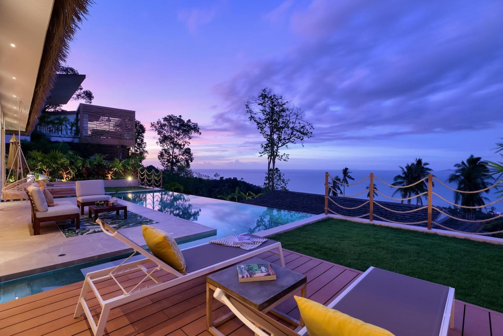 Tropical Seaview Villa With Pool เกาะสมุย ภายนอก รูปภาพ