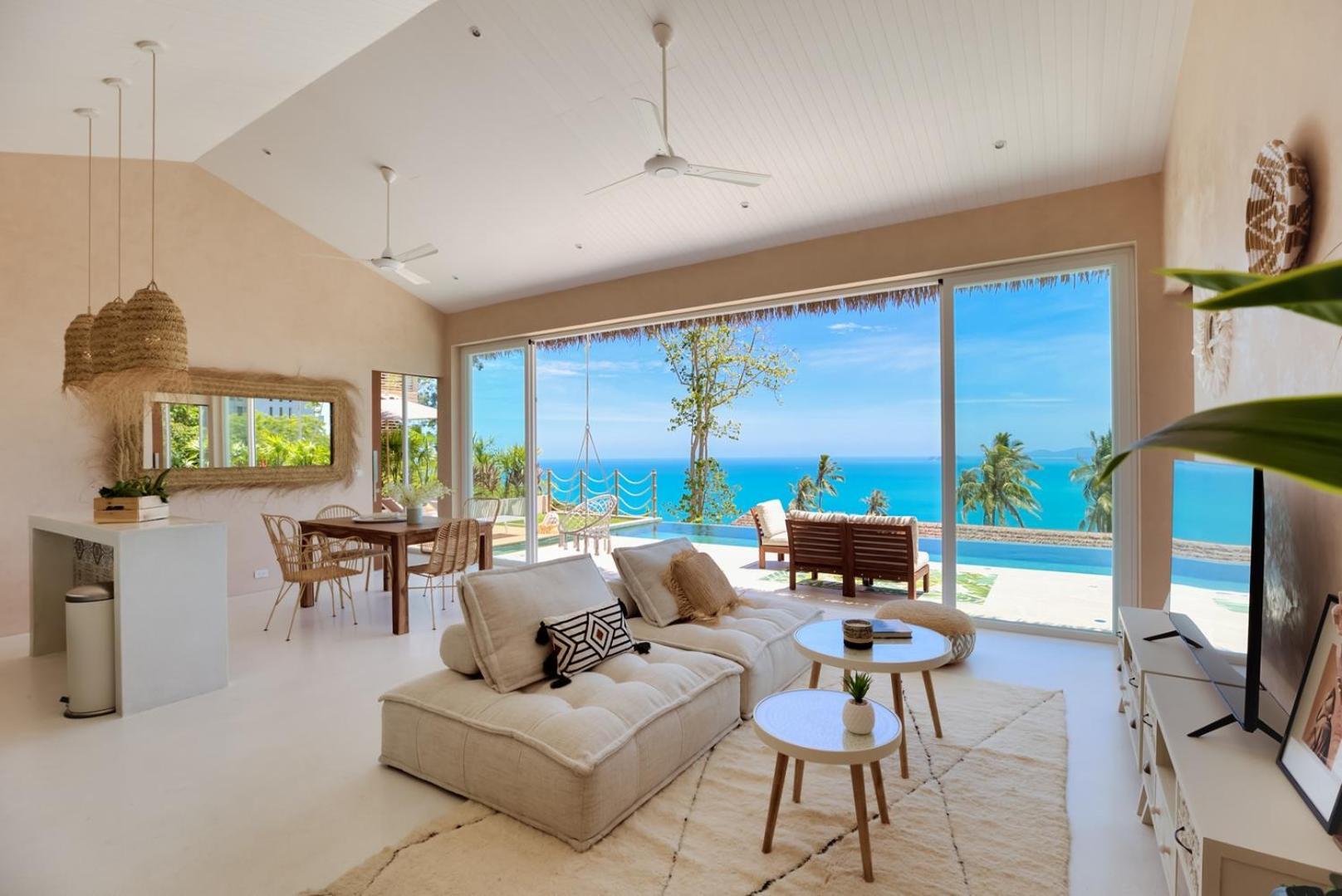 Tropical Seaview Villa With Pool เกาะสมุย ภายนอก รูปภาพ